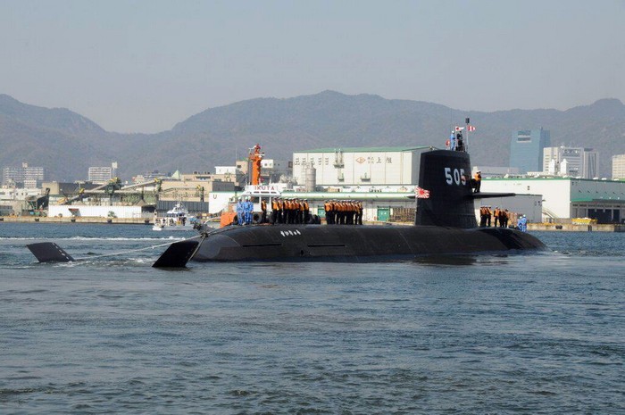 Tàu ngầm Zuiryū số hiệu 505 lớp Soryu, Nhật Bản